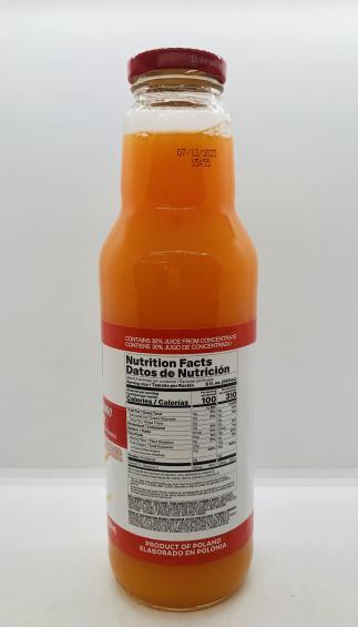 Pocas Splash  Carrot Mango Juice Drink 750ml