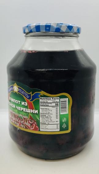 Teshini Retsepti Sweet Cherry in Light Syrup 1680g