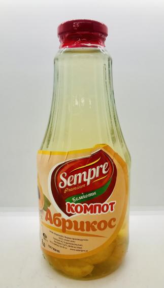 Sempre Apricot Compot 1L