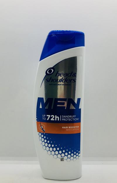 Head & Shoulders Men Hair Booster W Caffeine 400ml