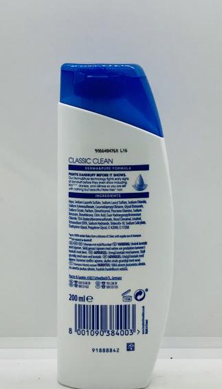 Head & Shoulders Classic Clean 200ml