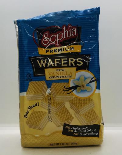 Sophia Wafers Vanilla 200g