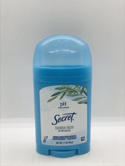 Secret Shower Fresh 24HR Solid Anti-Perspirant 48g