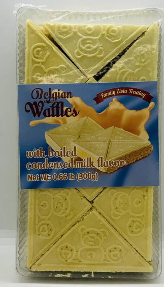 Belgian Waffles W Boiled Condensed Milk Flavor 300g