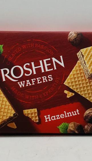 Roshen Wafers Hazelnut 72g.