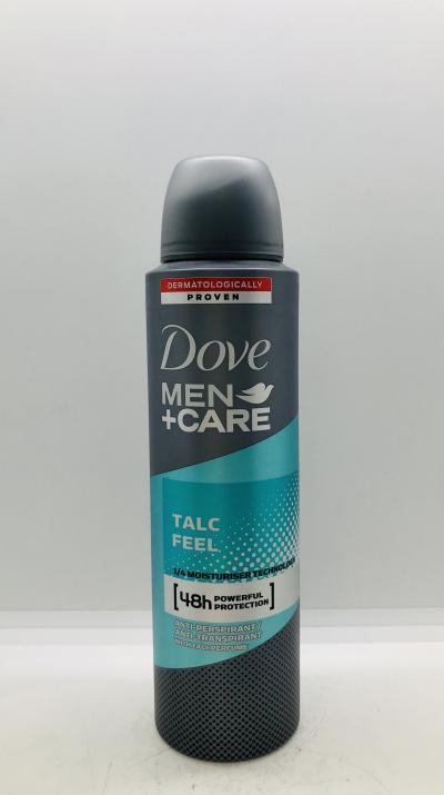 Dove Men +Care Talc Feel Anti-Perspirant 150ml