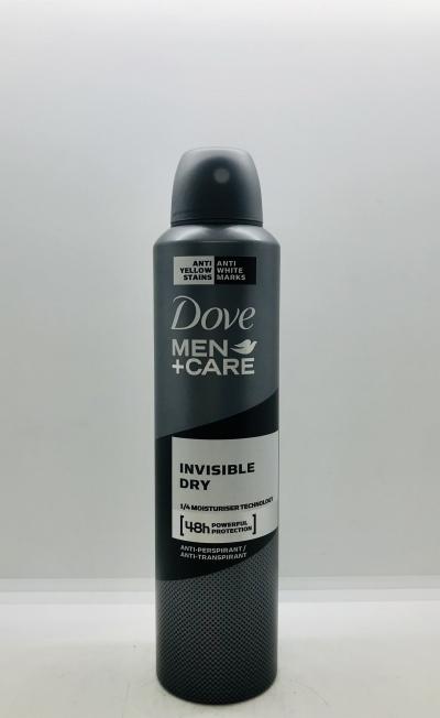 Dove Men +Care Invisible Dry Anti-Perspirant 250ml