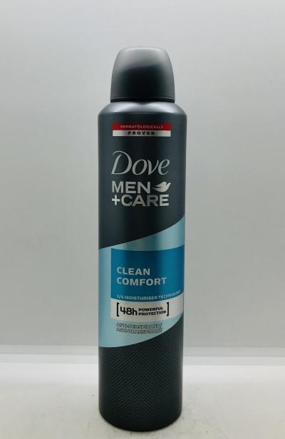 Dove Men +Care Clean Comfort Anti-Perspirant 250ml