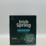 Irish Spring Deep Action Scrub Deodorant Soap 314.4g