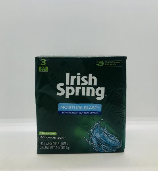 Irish Spring Moisture Blast Deodorant Soap 314.4g