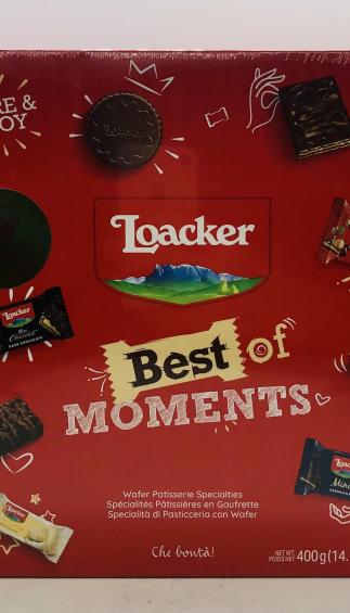 Loacker Best of Moments Wafer 400g.