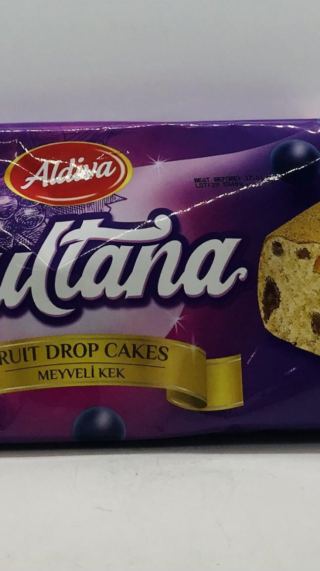 Aldiva Sultana Fruit Cakes 200g.