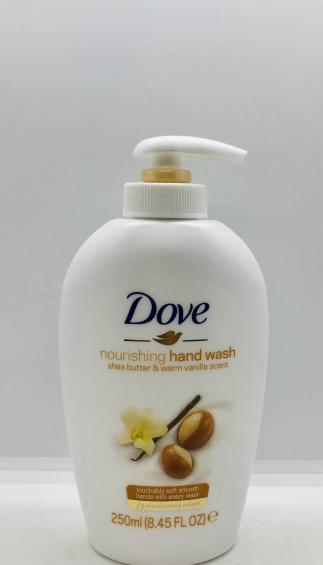 Dove Nourishing Hand Wash Shea Butter & Warm Vanilla Scent 250ml