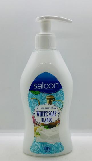 Saloon White Soap Blanco Liquid Hand Wash 400ml