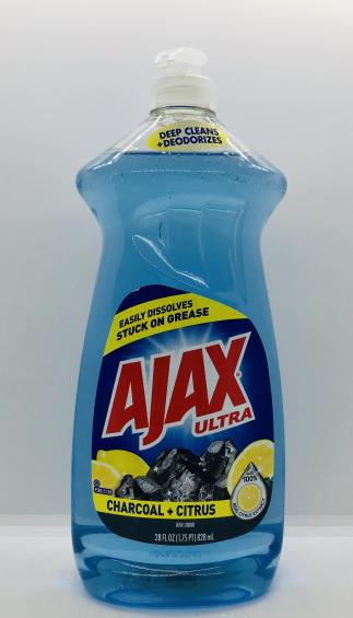 Ajax Ultra Charcoal +Citrus Dish Liquid 828ml