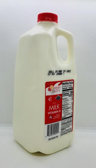 F&T Fresh Milk vitamin D Half gallon