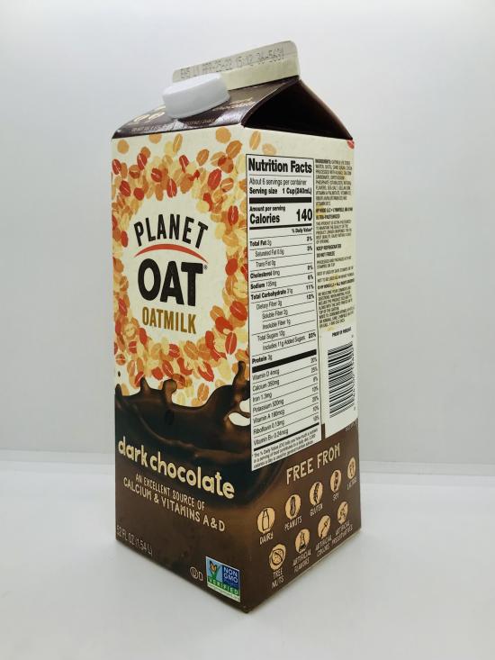 Planet Oat Oatmilk Dark Chocolate