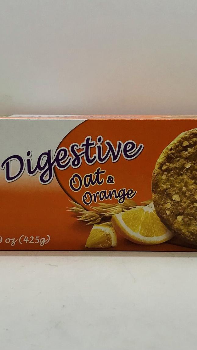 Gullon Digestive Oat & Orange 425g.