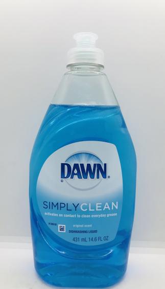 Dawn Simply Clean Original Scent Dishwashing Liquid 431ml