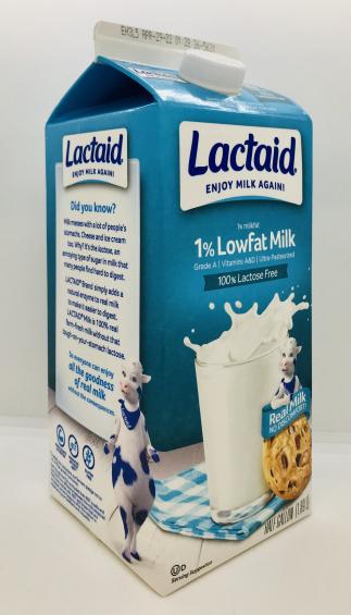 Lactaid 1% Milk 1/2Gal