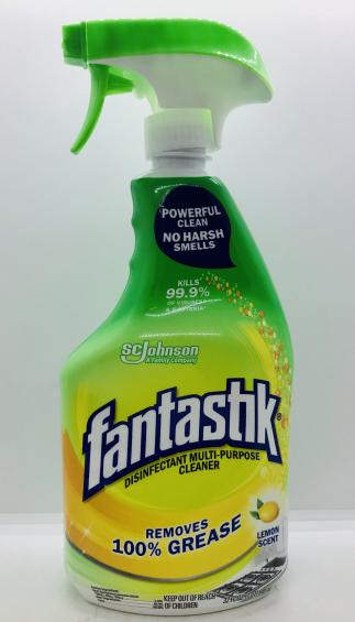 Fantastik Disinfectant Multi-Purpose Cleaner Lemon Scent 946ml