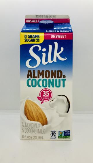 Silk Almond & Coconut milk 1/2 Gal Unsweet