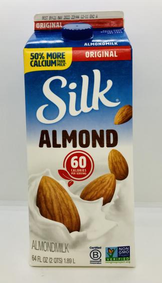 Silk Original Almond milk 1/2 gallon