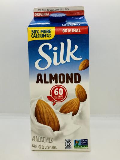 Silk Original Almond milk 1/2 gallon