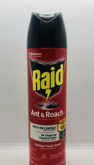 Raid Ant & Roach Outdoor Fresh Scent Defense System 496g