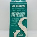 Silk Organic Unsweet Soymilk  1/2Gal