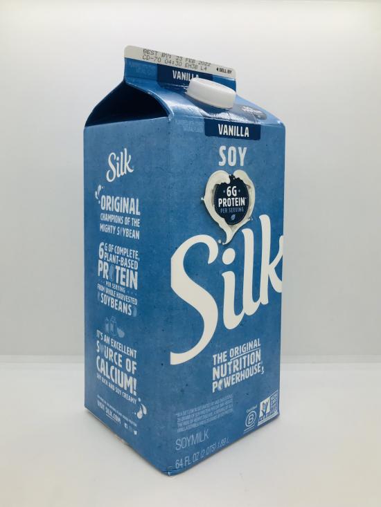 Silk Soymilk Vanilla 1/2 Gallon