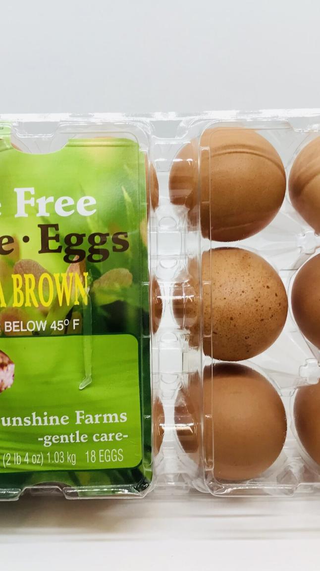 Sunshine Cage Free 18 Eggs Large