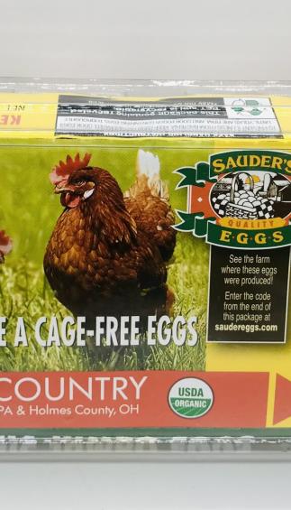 Sauder's Organic Jumbo 12-eggs