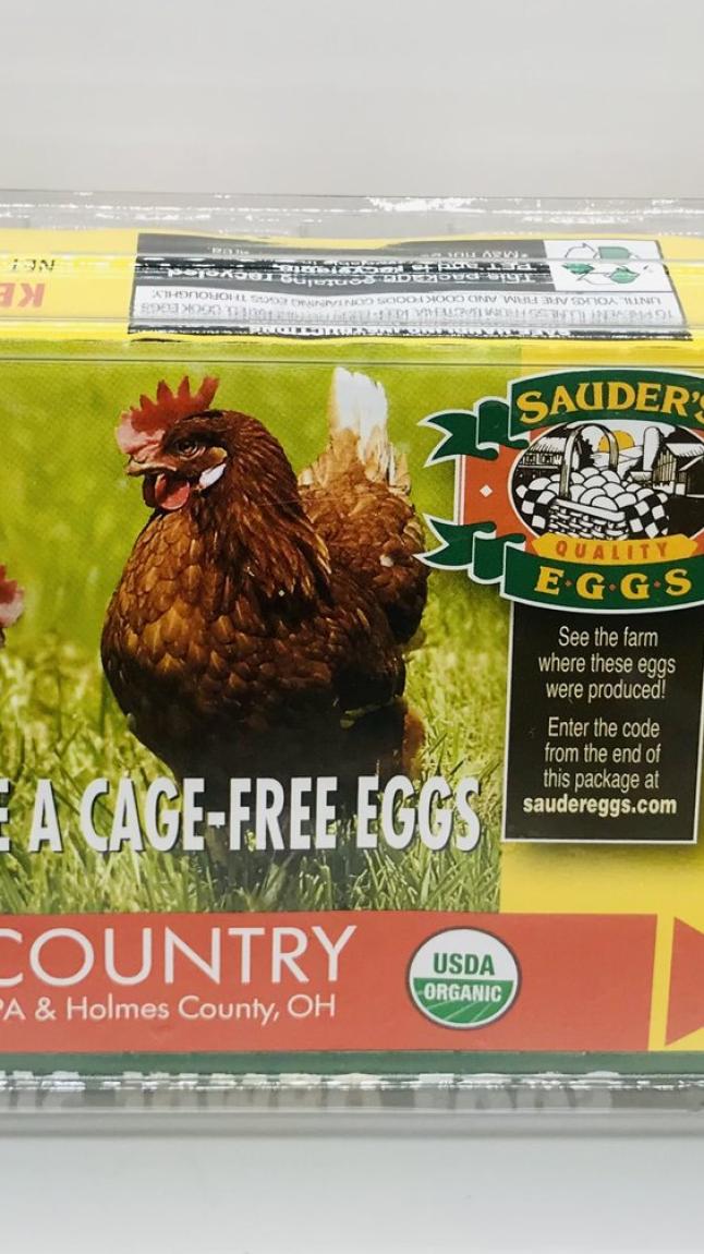 Sauder's Organic Jumbo 12-eggs