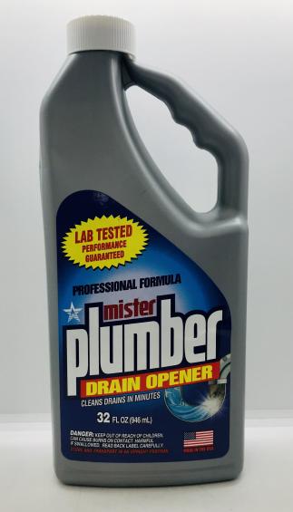 Mister Plumber Drain Opener Cleans Drains in Minutes 946ml