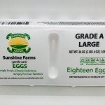 Sunshine White 18 Eggs Large