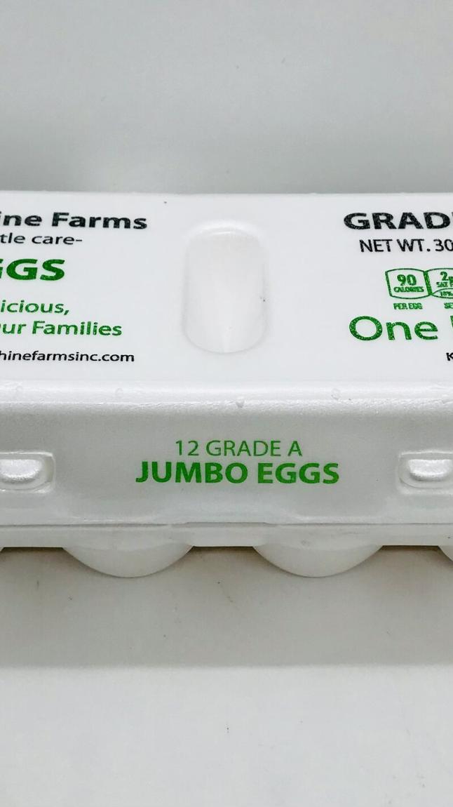 Sunshine Farms 12 Eggs Jumbo