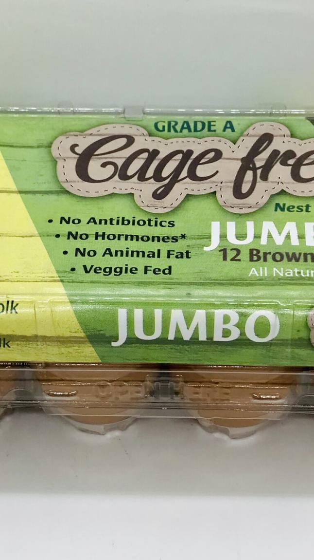 Barnyard's best Cage Free 12 Eggs Jumbo