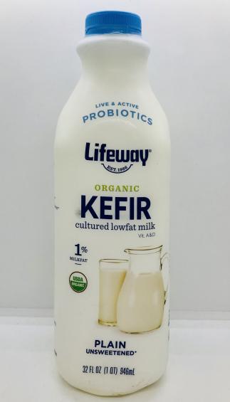 Lifeway Kefir Organic Plain Unsweetened