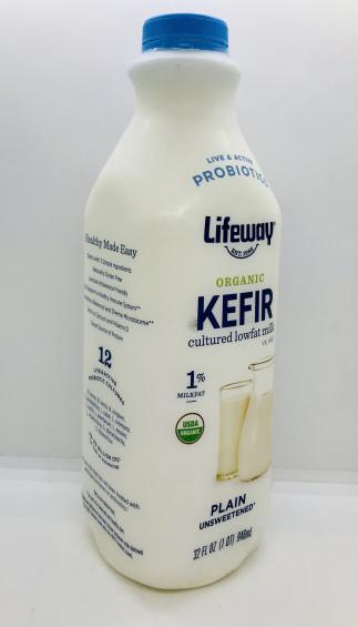 Lifeway Kefir Organic Plain Unsweetened