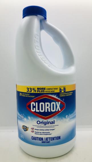 Clorox Original Concentrated Bleach 1.27L