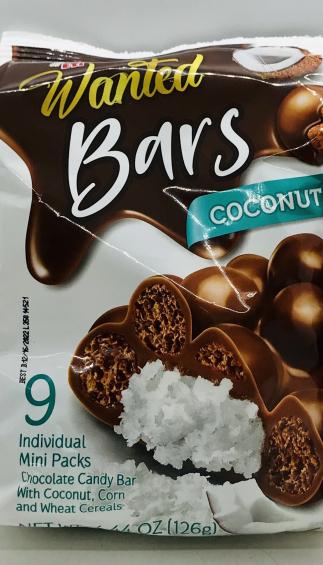 ETi Wanted Bars Coconut 126g.