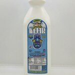 Fresh made jewish kefir