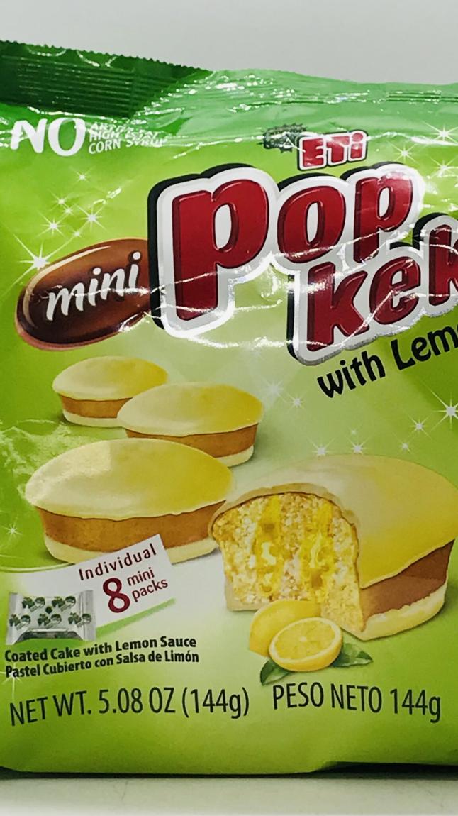 Eti Pop Kek W Lemon 144g.