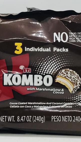 Eti Kombo W Marshmallow & Cocoa 240g.