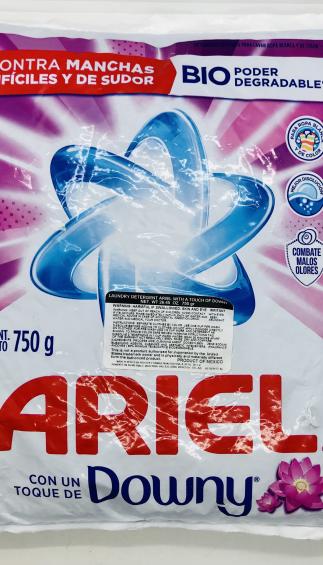 Ariel Laundry Detergent with Downy of Touch 750g