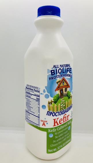 Biolife kefir Prostokvashino cultured milk