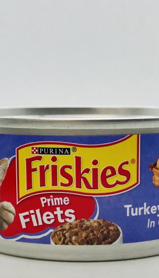 Friskies Prime Filets Turkey Dinner In Gravy 156g