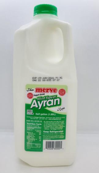 Merve Ayran Mint 1/2 Gal