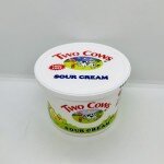 Two cows sour cream